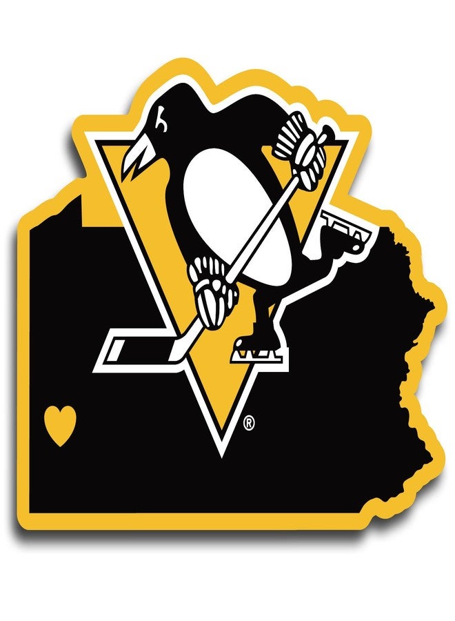 سيسكيو ملصق ولاية بيتسبرغ بنغوينز، فريق دوري الهوكي الوطني. - Image 1