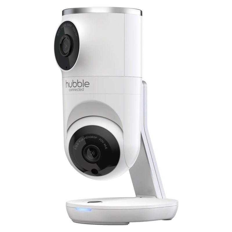 Hubble Connected Dual Vision Smart HD Baby Monitor with 2 Cameras, WiFi Baby Monitor with App and Screen, Remote Pan Tilt Zoom, 2-Way Talk, AI Motion Tracking, Night Vision, Room Temperature Sensor - Image 3