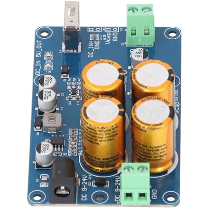 SUPER CAPACITOR UPS FOR - UNINTERRUPTIBLE POWER SUPPLY DC 9-24V INPUT, 5V 3A OUTPUT, 10-60 SECONDS BACKUP FOR DATA PRESERVATION (4S) - Image 2