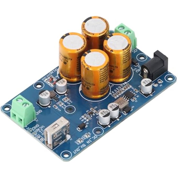 SUPER CAPACITOR UPS FOR - UNINTERRUPTIBLE POWER SUPPLY DC 9-24V INPUT, 5V 3A OUTPUT, 10-60 SECONDS BACKUP FOR DATA PRESERVATION (4S) - Image 1