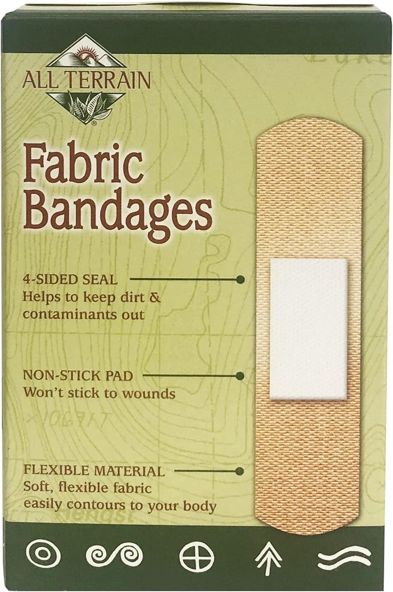 All Terrain Fabric Bandages - 30 Assorted Sizes for Flexible and Breathable Protection - Image 4