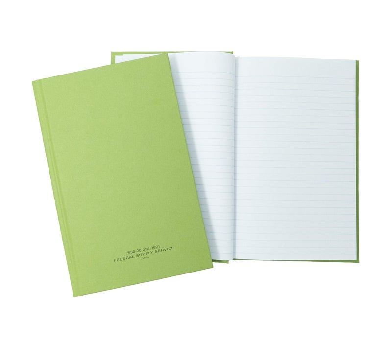 Tacticai Green Military Log Book, 5.25â€ x 8â€ - 192 Pages, Record Book for Record Keeping, Supply Chain, Inventory, Training, Maintenance & Field Operations, NSN 530-00-222-3521