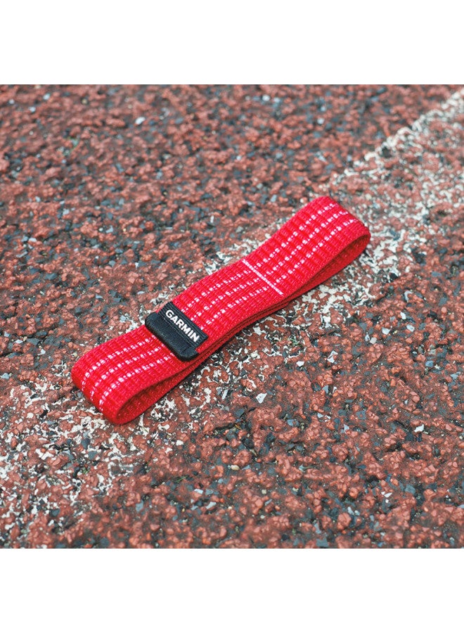 Garmin Forerunner 265s Quick Red Nylon Replacement Watch Band