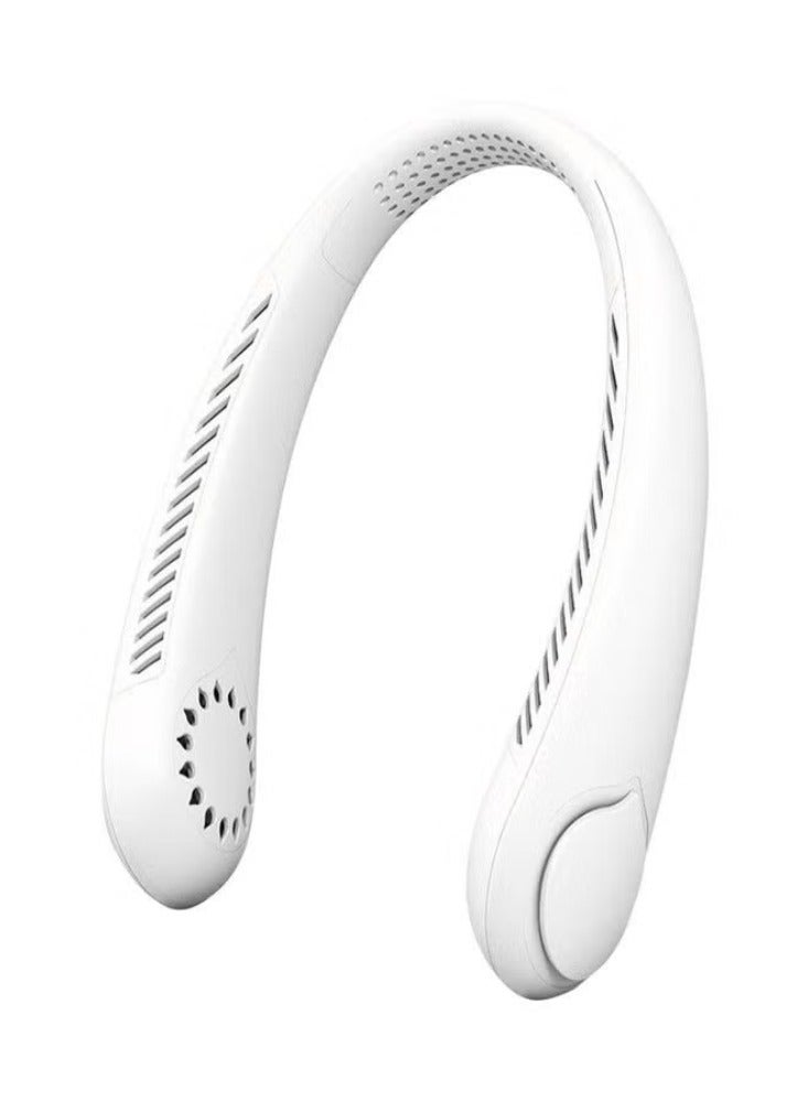 Dream Zone Bladeless Neck Fan with 360° Airflow, Portable Hands-Free Small USB Fan - Rechargeable Battery Operated Personal Mini Cooling Fan, Perfect for Kids, Office, Travel, Sports, Household, Outdoor and Gift - Image 1