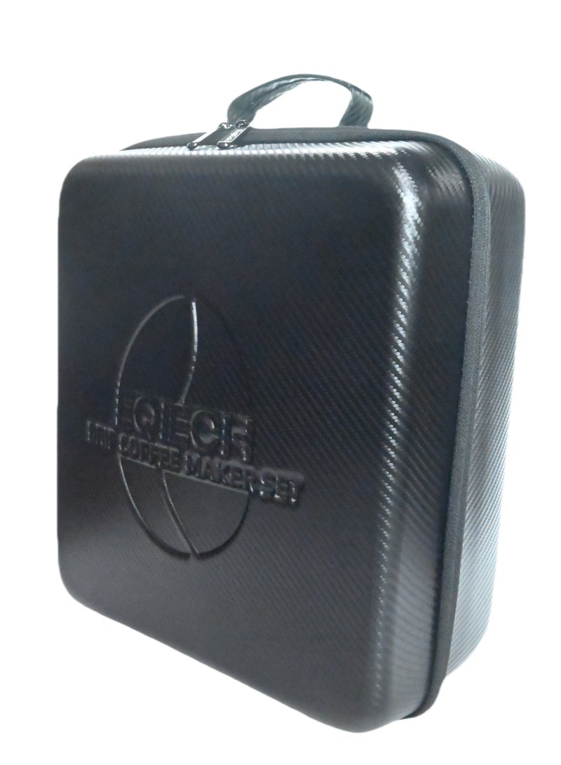 EqiEch V60 Coffee Maker Set,14-Piece Drip Coffee Maker Set,Hand Drip Coffee Set with Portable Carry Case,Manual Pour Over Coffee Maker Set with Coffee Scale,Coffee Pot,Coffee Filter,for Coffee Lover - Image 2