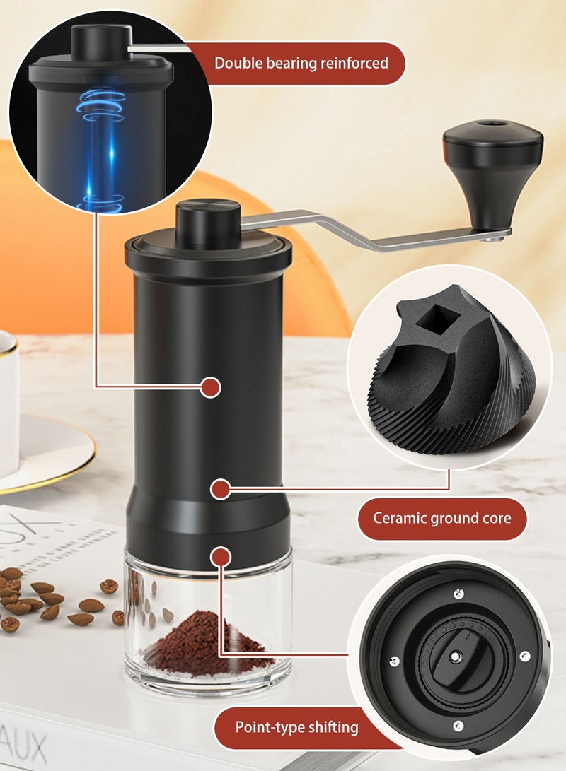 EqiEch V60 Coffee Maker Set,14-Piece Drip Coffee Maker Set,Hand Drip Coffee Set with Portable Carry Case,Manual Pour Over Coffee Maker Set with Coffee Scale,Coffee Pot,Coffee Filter,for Coffee Lover - Image 5