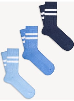 Mono Socks Derby Sole Towel 3-Piece Tennis Socks 