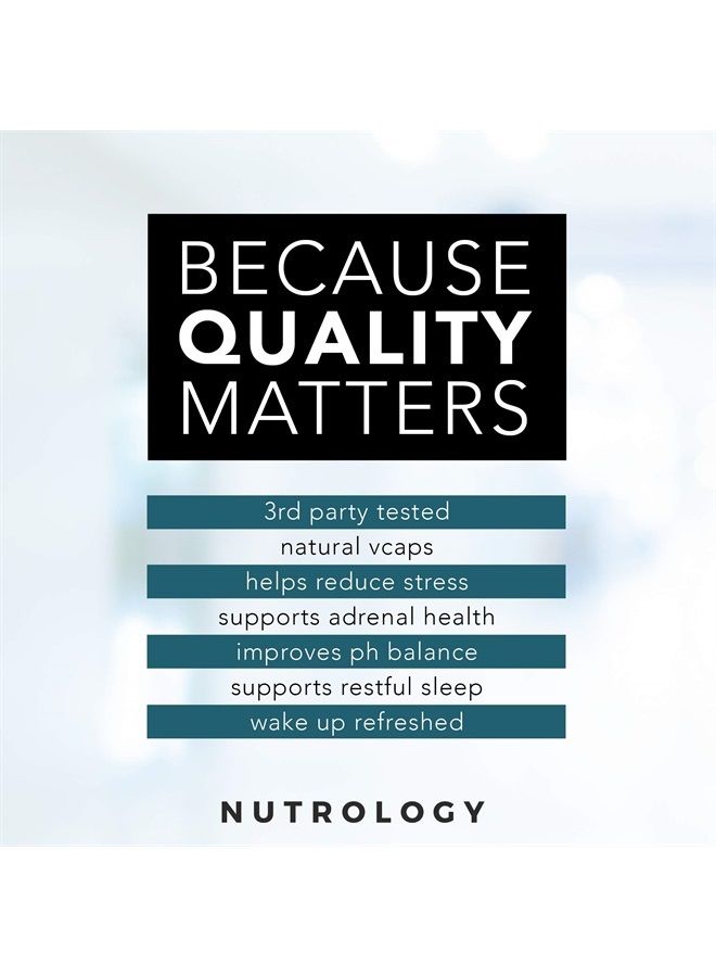 Nutrology Zen Natural - Natural Magnesium Formula - Relax, Recover & Restore, Boost Performance, Improve Sleep - Enhance Recovery - Vitamin D & L-Theanine - Veggie Caps (30 Serve) - Image 3