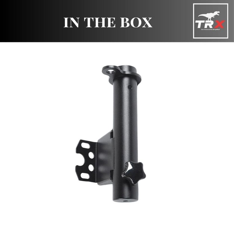 TRX AUTO Rear-Mounted Flag Pole Holder for Suzuki Jimny 2018 - 2025 | Heavy-Duty Steel Bracket for Tailgate Installation | Sturdy Metal Holder Bracket | Accessories Fit for Suzuki Jimny - Image 5