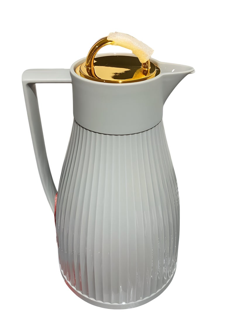 BASURRAH Tea & Coffee Thermos 1L – 12-Hour Heat Retention to Keep Your Favorite Flavor  - Image 1