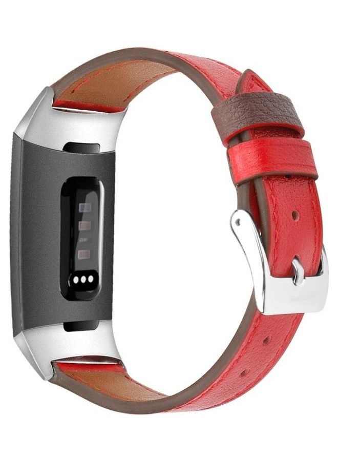 Replacement Band For Fitbit Charge 4/3 Red - Image 2