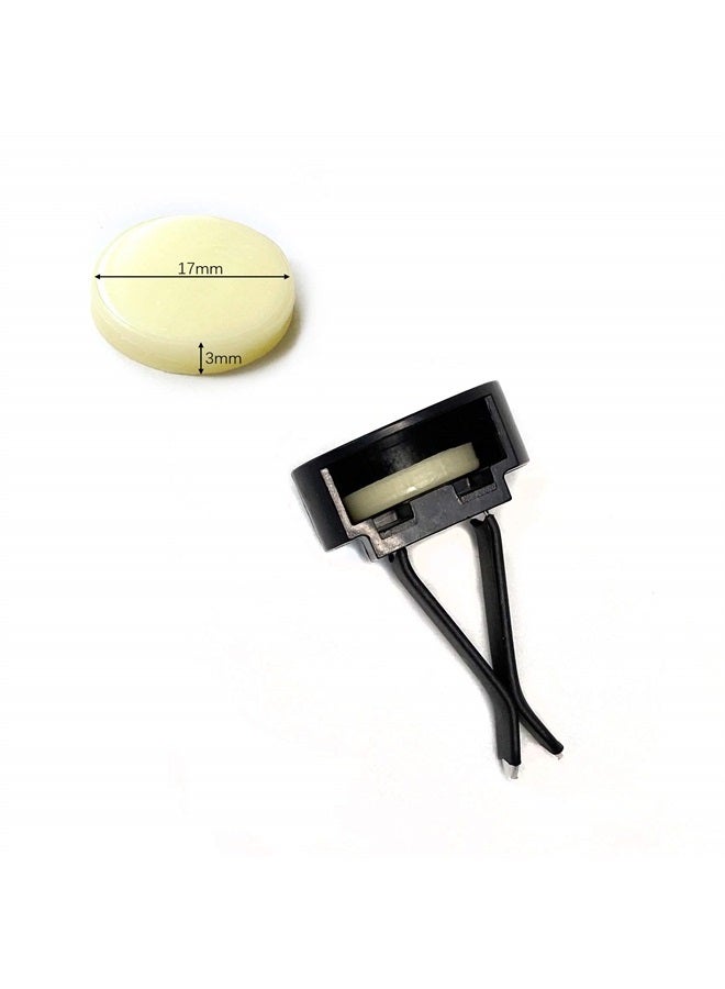 8 عبوات من معطر هواء السيارة مع قطع استبدال برائحة صلبة مع 8 روائح عينة (2 قطعة لكل عبوة، 16 قطعة) - Image 2