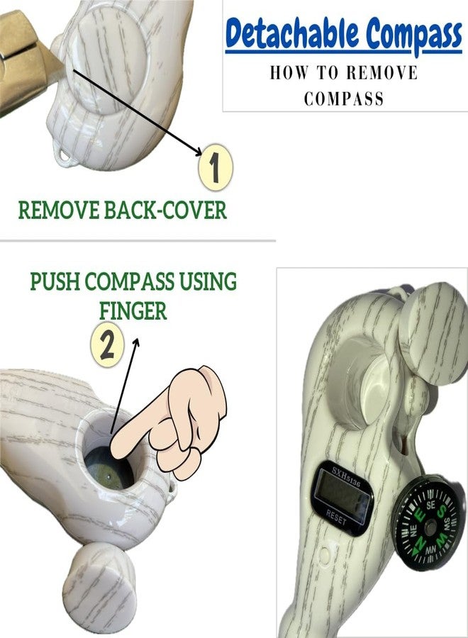 SUKEE Digital Finger Counter for Pooja Meditation Prayer Japa Mala (White Color) - Image 3