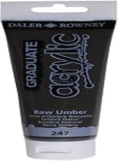Daler Rowney Daler Rowney 123120247 acrylic Color Tube, Raw Umber - 120 ml 