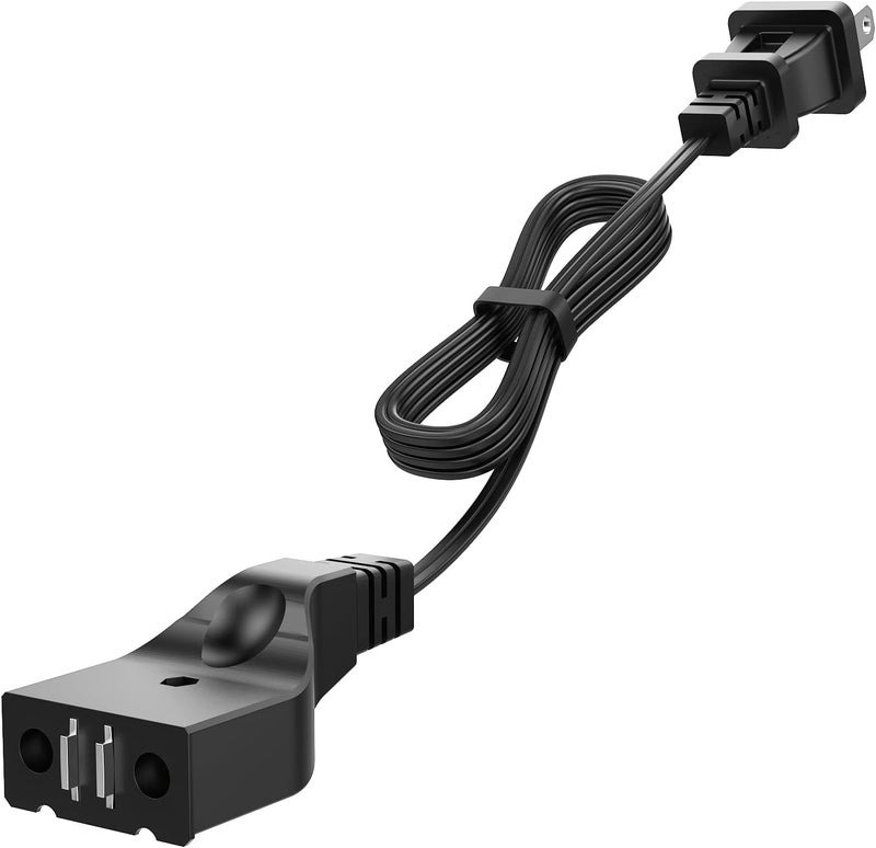 VASTHOME Deep Fryer Cord Replacement for Hamilton Beach, Masterbuilt, Butterball, Farberware, Secura, and Pukomc Electric Deep Fryers - 16 AWG Flat Power Cord Replacement Part - Image 1