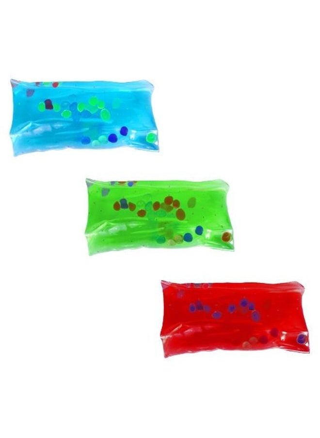 Rhode Island Novelty لعبة مائية صغيرة 2 بوصة مع حبات وتألق  - Image 4