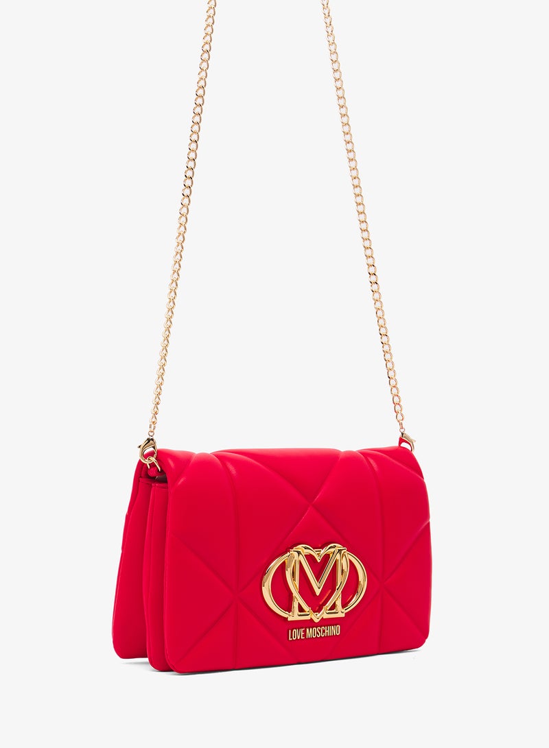 لوف موسكينو حقيبة كروس بودي بسحاب - Image 3