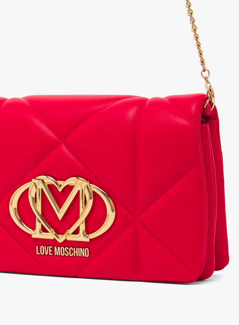 لوف موسكينو حقيبة كروس بودي بسحاب - Image 4