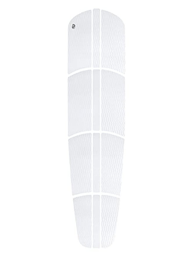 Lonnngg SUP Deck Traction Pad 12 Piece Tail Pads for Stand Up Paddleboard Longboard Surfboard Premium Performance EVA (White) - Image 1