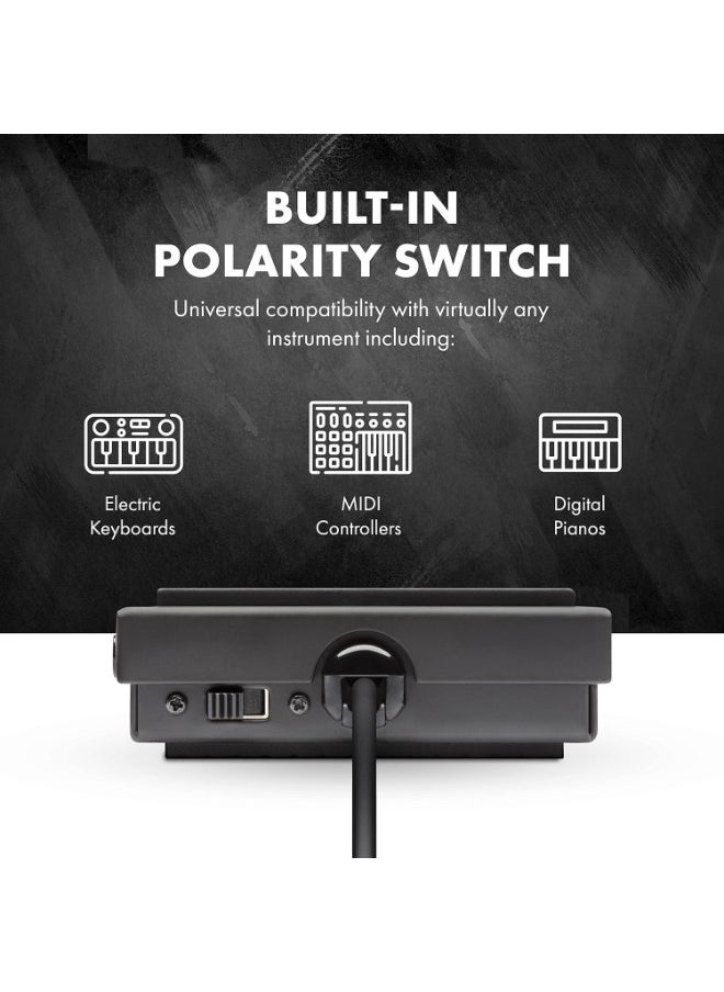 M-Audio M-Audio SP-1 | Universal Sustain Pedal For MIDI Keyboards, Digital Pianos, Electric Pianos & More  - Image 5