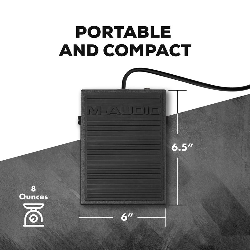 M-AUDIO SP-1 Universal Sustain Pedal For MIDI Keyboards, Digital Pianos, Electric Pianos and More - Image 5