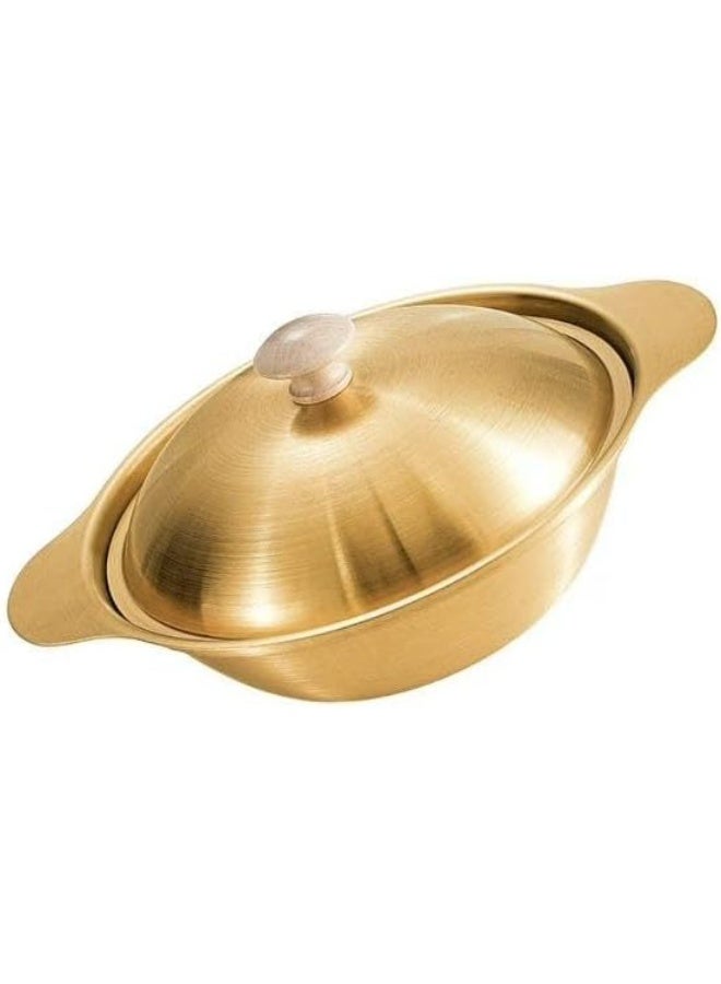 Gold Cooking Pot with Comfortable Handle – High Quality & Elegant Design for Delicious Meals Z - Image 5