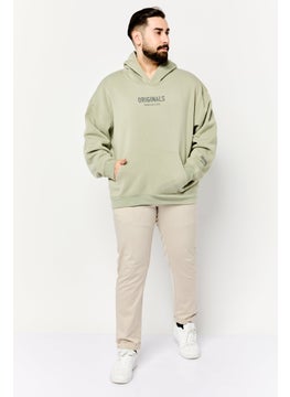 Originals by Brooklyn Cloth Men Graphic Print Long Sleeve Hoodie, Sage  - Image 3