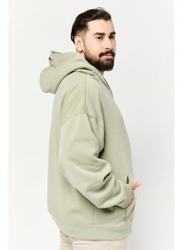 Originals by Brooklyn Cloth Men Graphic Print Long Sleeve Hoodie, Sage  - Image 4