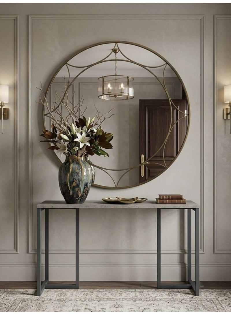 Console with a luxurious design and high stability – Gray - Image 1