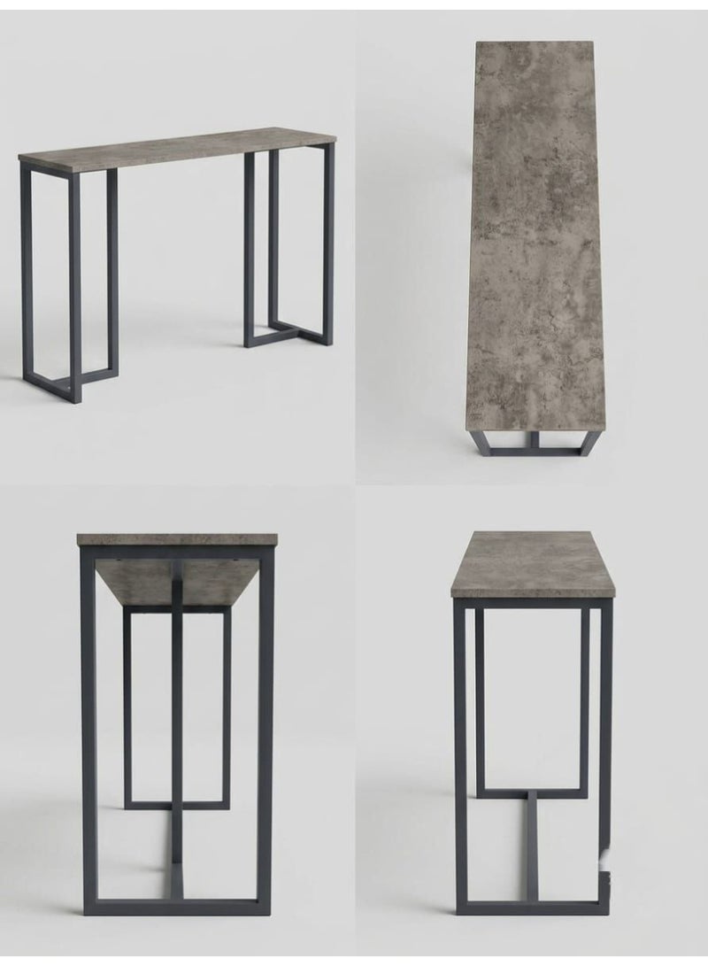 Console with a luxurious design and high stability – Gray - Image 3