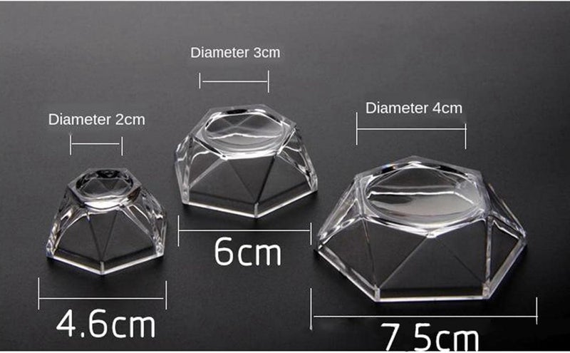 klarako Sphere Display Stand (Clear Acrylic) Crystal Ball Display Base Holder Home Decor  Large - Image 4