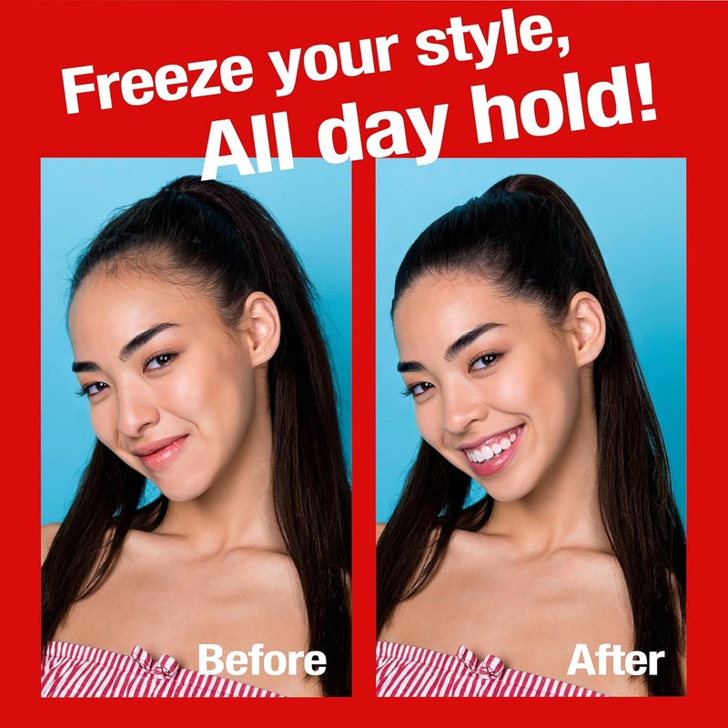 EBIN NEW YORK Wonder Ponytail Bond Freeze Spray Firm Hold - Medium Hair 8oz/ 245ml | Long Lasting Hold, Frizz Control, Shine Enhancing, Fast-Drying, All-Day Hold, Natural Look - Image 4
