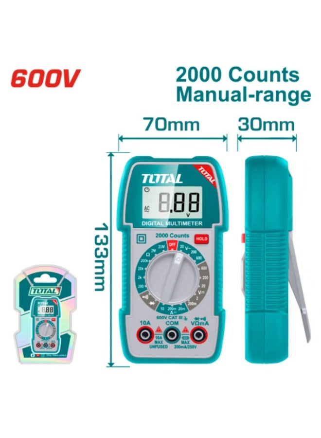 TOTAL Digital Multimeter 600 V - Image 1
