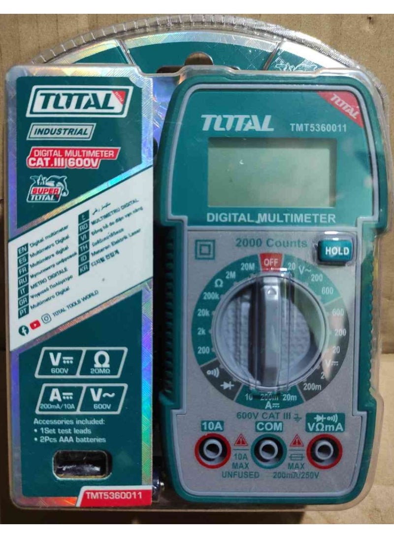 TOTAL Digital Multimeter 600 V - Image 2