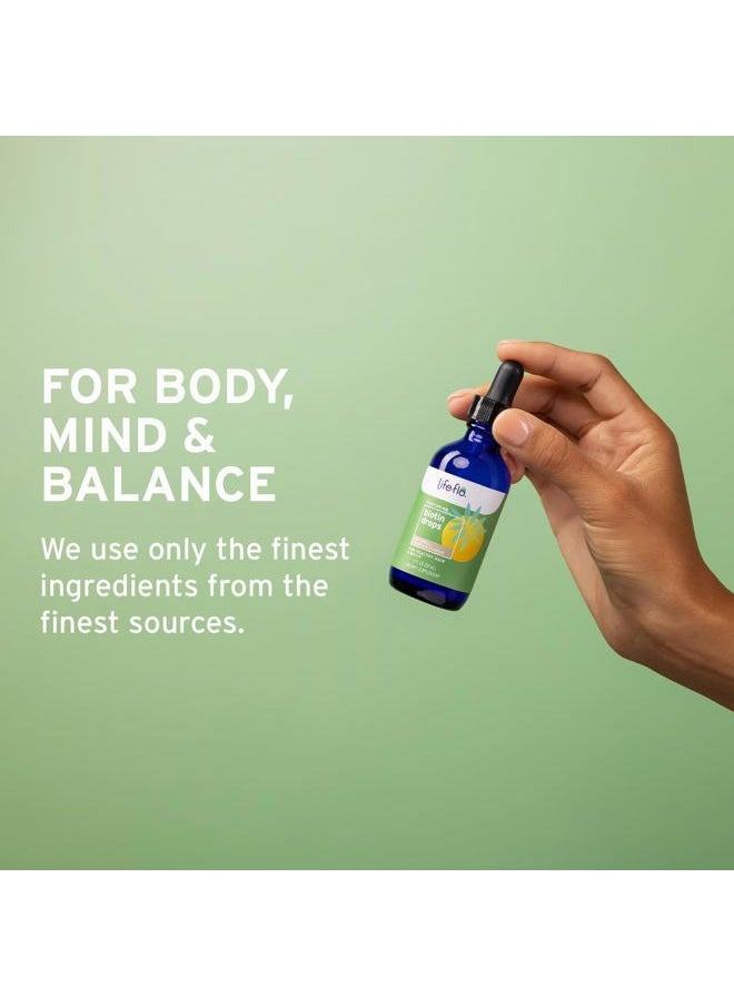 Life-flo - Life-Flo Biotin 10000mcg Drops with Vitamin D3, High Potency Liquid Biotin Supplement, Healthy Hair, Skin and Nails Support, Natural Vanilla Flavor, Vegetarian, 60-Day Guarantee, Approx. 60 Serv, 2oz - Image 1