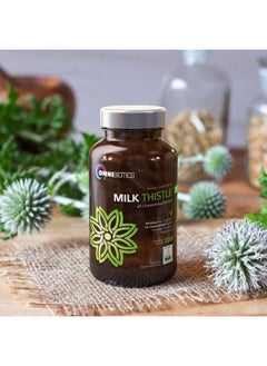 OmniBiotics Organic Milk Thistle Capsules, 1500mg 4X Concentrated Extract with Silymarin is The Strongest Milk Thistle Supplement Available. Great for Liver Cleanse! 120 Vegetarian Capsules  - Image 3