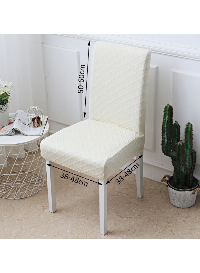 Stretchable Dining Chair Slipcover Universal Chair Seat Protector Cover  - Image 4