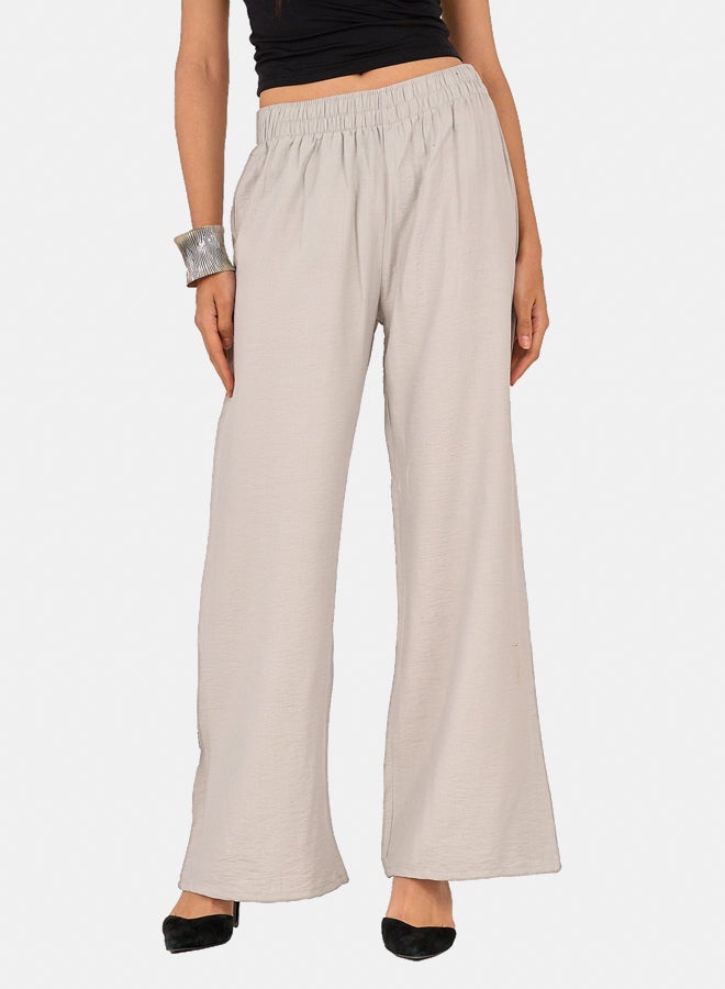 Clue High Waist Straight Cut Pants - Image 1