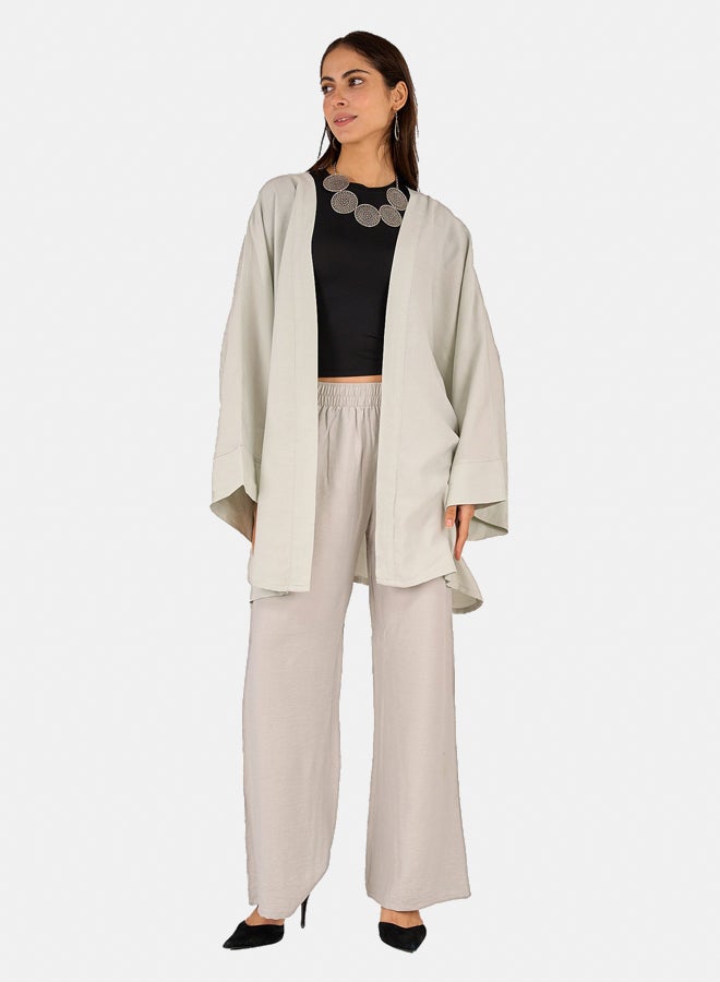 Clue High Waist Straight Cut Pants - Image 4