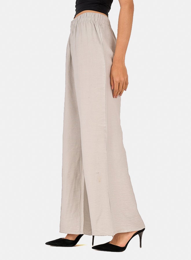 Clue High Waist Straight Cut Pants - Image 2