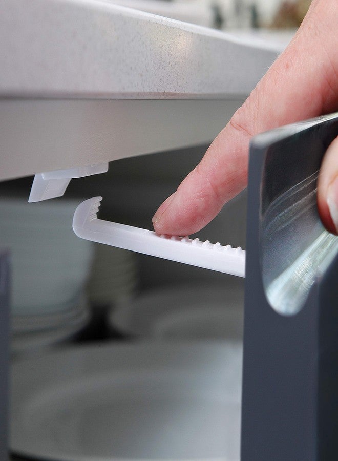 Dreambaby Safety Catches for Cabinets and Drawers, Childproofing Baby Locks, 12 Count (Pack of 1) - Image 4