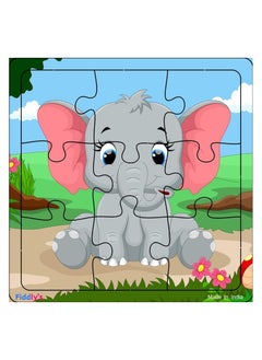 Fiddlys Fiddly's Wooden Jigsaw Puzzle for Children (Paperless Puzzle) - 9 Pieces (Pack of 6)  - Image 3