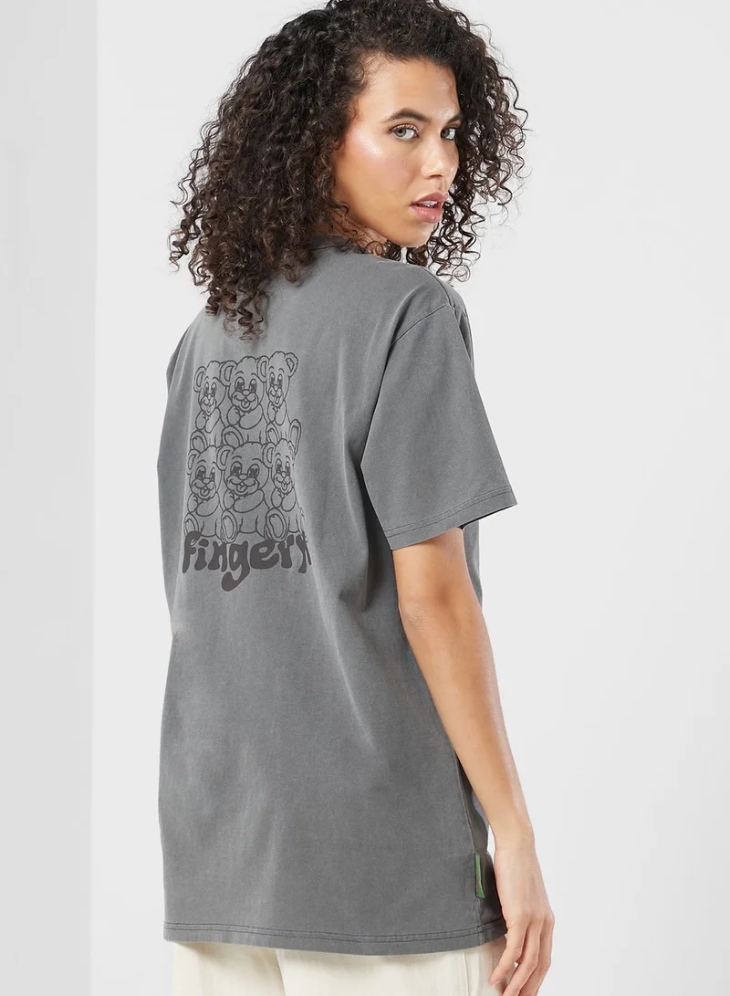 FINGERCROXX Logo T-Shirt