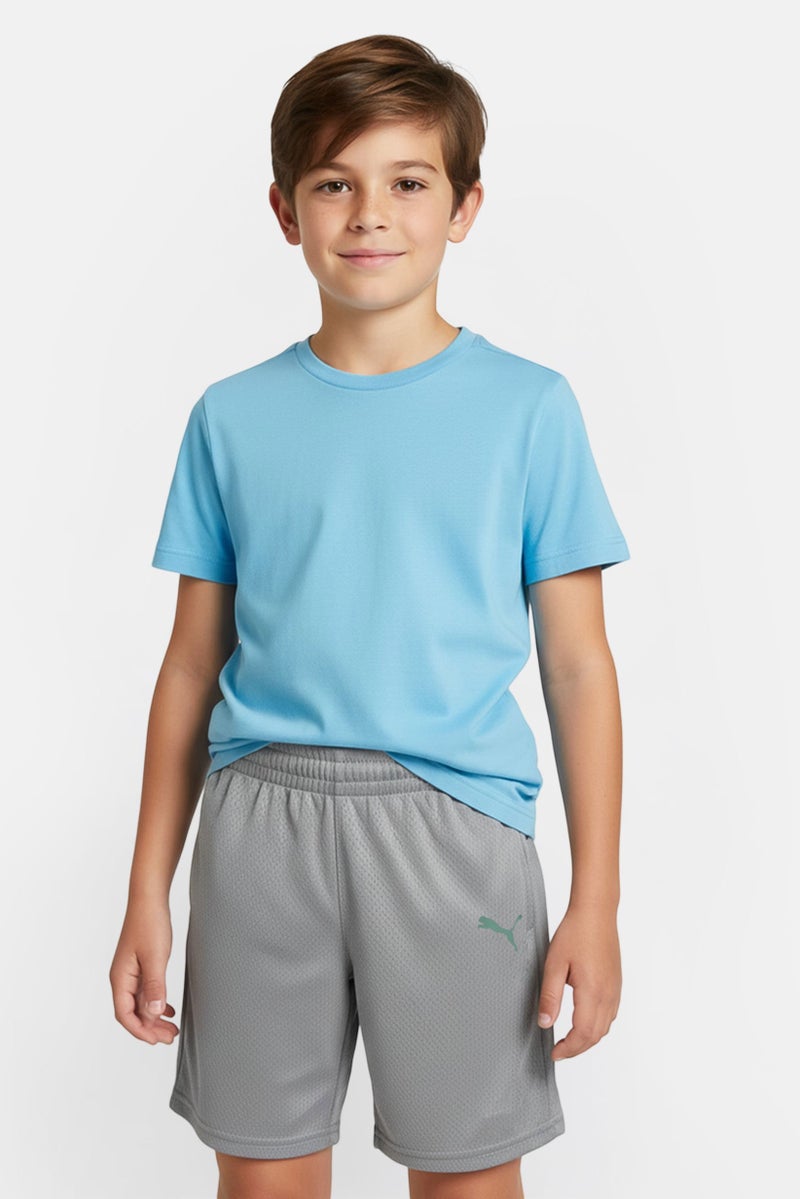 PUMA Kids Boy 2 Piece Brand Logo Training Shorts, Multicolor - Image 1