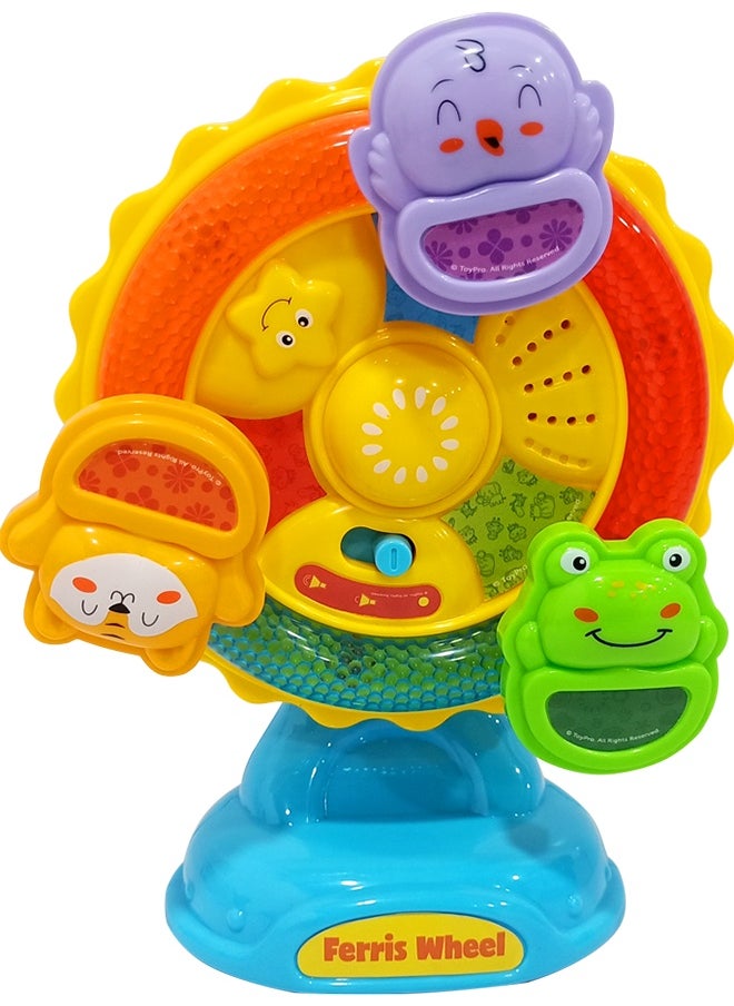 Hapee Capee Animal Ferris Wheel, Ferris Wheel toy for Babies & Toddlers, Includes lights, fun sounds and melodies, Gift toys for 6+ months.  - Image 3