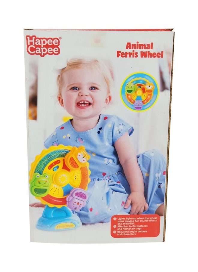 Hapee Capee Animal Ferris Wheel, Ferris Wheel toy for Babies & Toddlers, Includes lights, fun sounds and melodies, Gift toys for 6+ months.  - Image 5