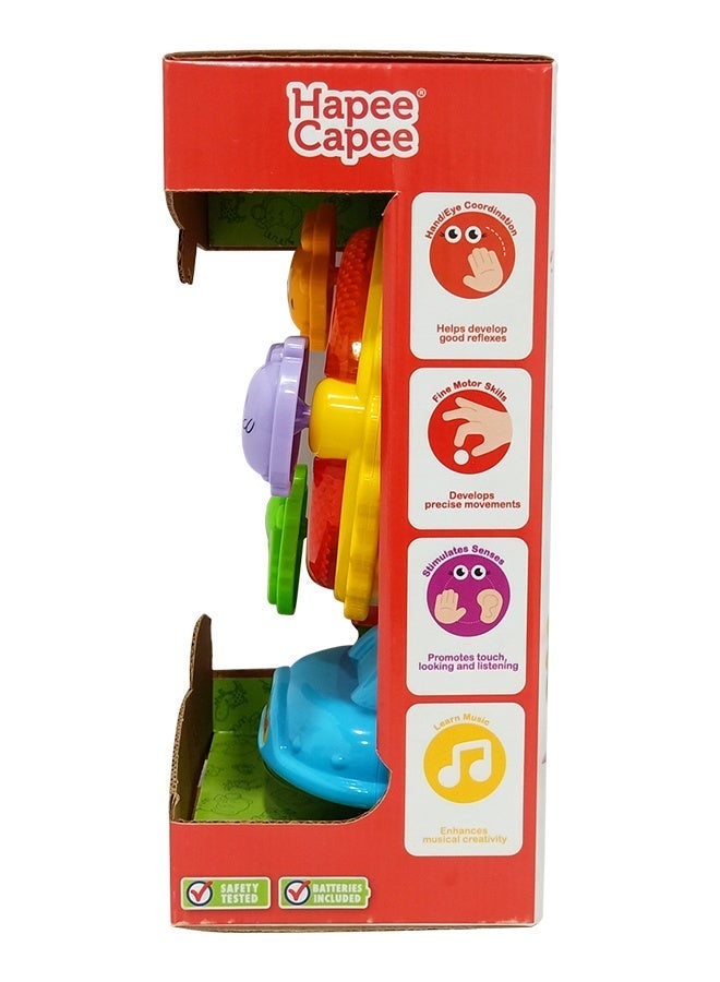 Hapee Capee Animal Ferris Wheel, Ferris Wheel Toy For Babies & Toddlers, Includes Lights, Fun Sounds And Melodies, Gift Toys For 6+ Months. - Image 4