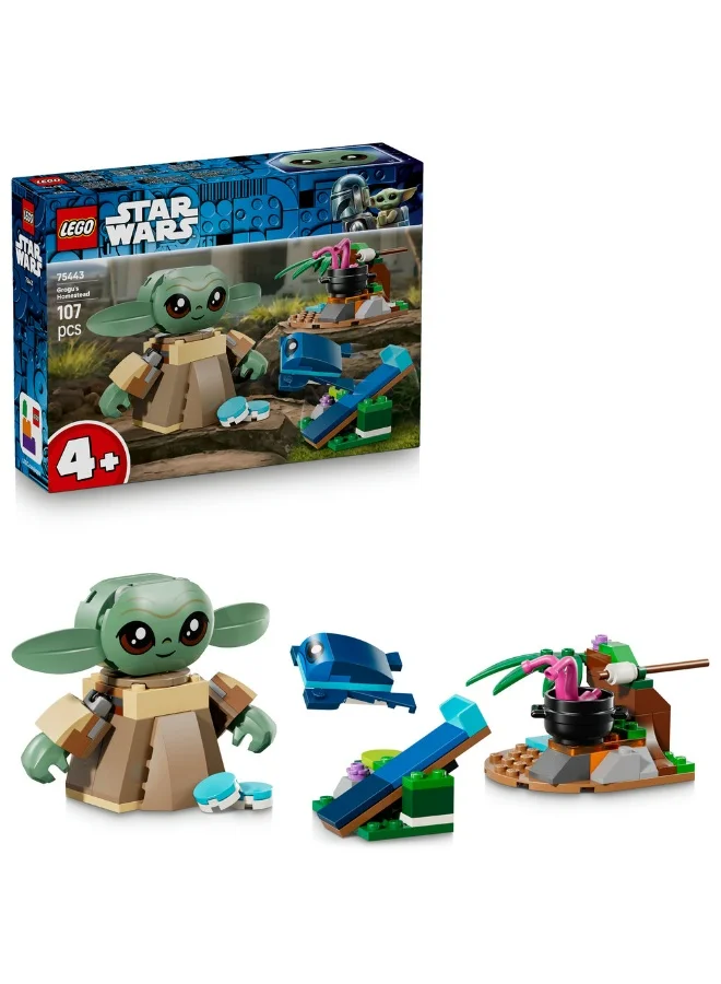 LEGO Star Wars Grogu’s Homestead Toy Building Set 75443 (Age 4+, 107 Pieces)