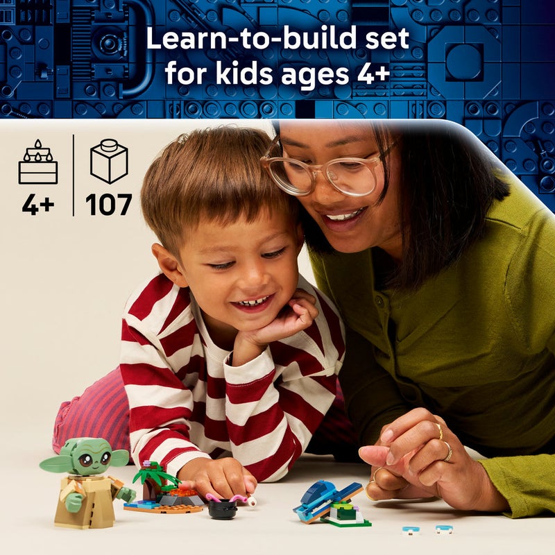 LEGO Star Wars Grogu’s Homestead Toy Building Set 75443 (Age 4+, 107 Pieces) - Image 3