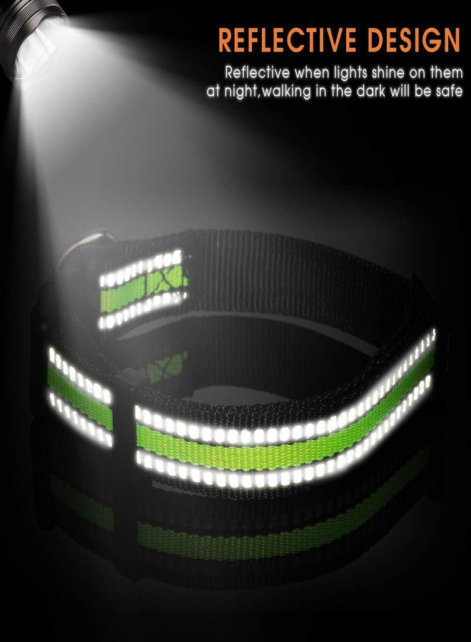 Weewooday 3 Pieces Reflective Dog Collar Nylon Adjustable Quick Release Pet Collars for Dogs(Small) - Image 3